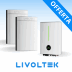 Kit fotovoltaico Livoltek: inverter monofase hyper 6000 + 2 batterie BLF51-5 da 5,12kWh . Offerta